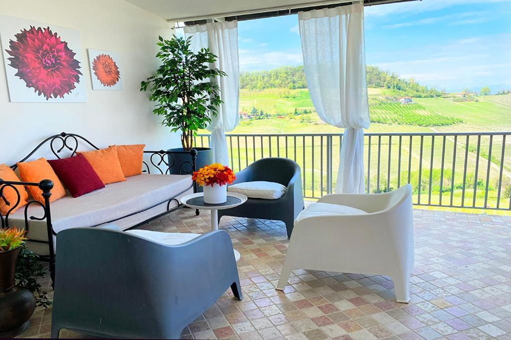 Apartamento La Vista Dal Cielo Monforte dʼAlba